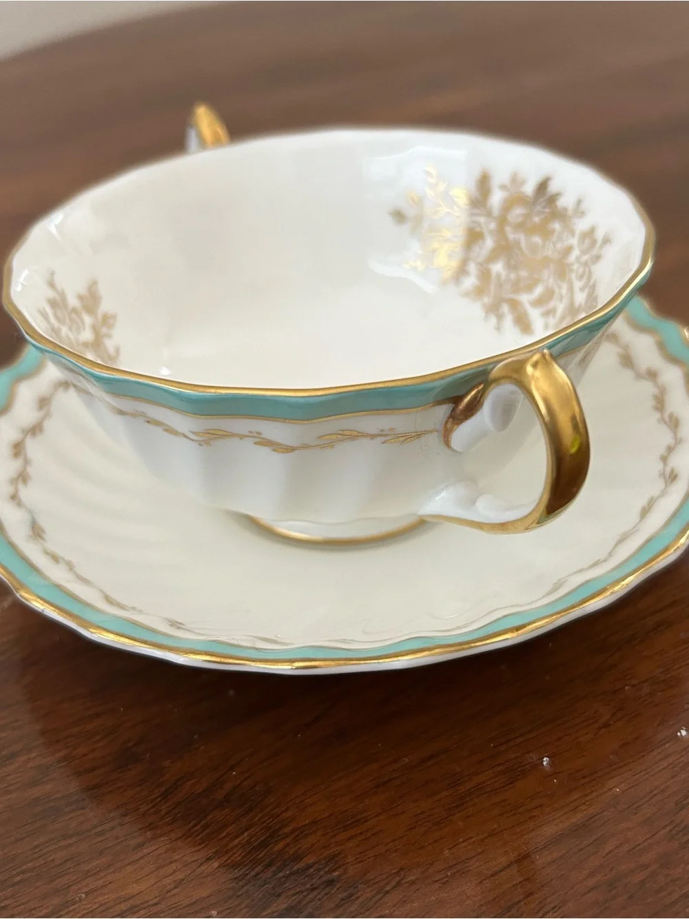 Vintage Royal Doulton Camrose H4903 Bouillon Cup & Saucer